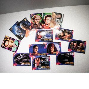 1993 1994 Skybox Star Trek Trading Cards Lot Deep Space Nine Master Series TNG X
